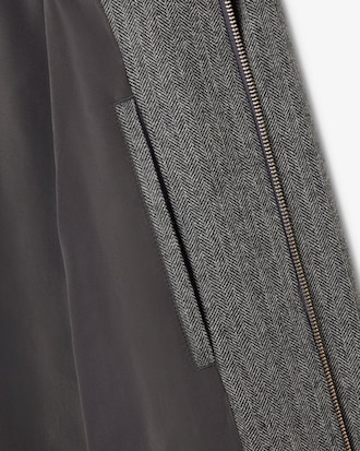 Veste Harrington en laine