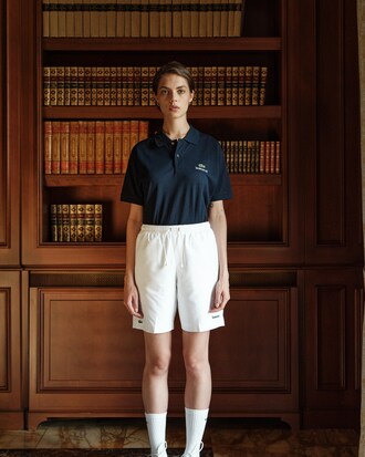 Lacoste x Lamarel Short Tennis l&eacute;ger taffetas diamant&eacute;