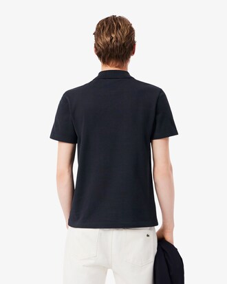 Polo regular fit color-block en Piqu&eacute;