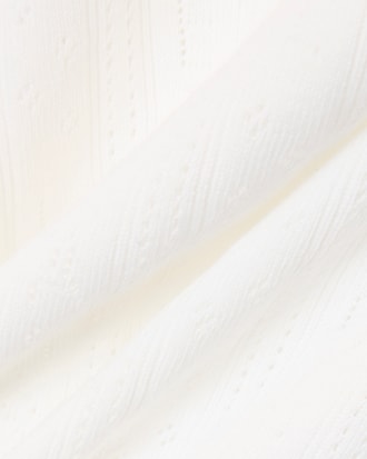 D&eacute;bardeur coton maille pointelle slim fit