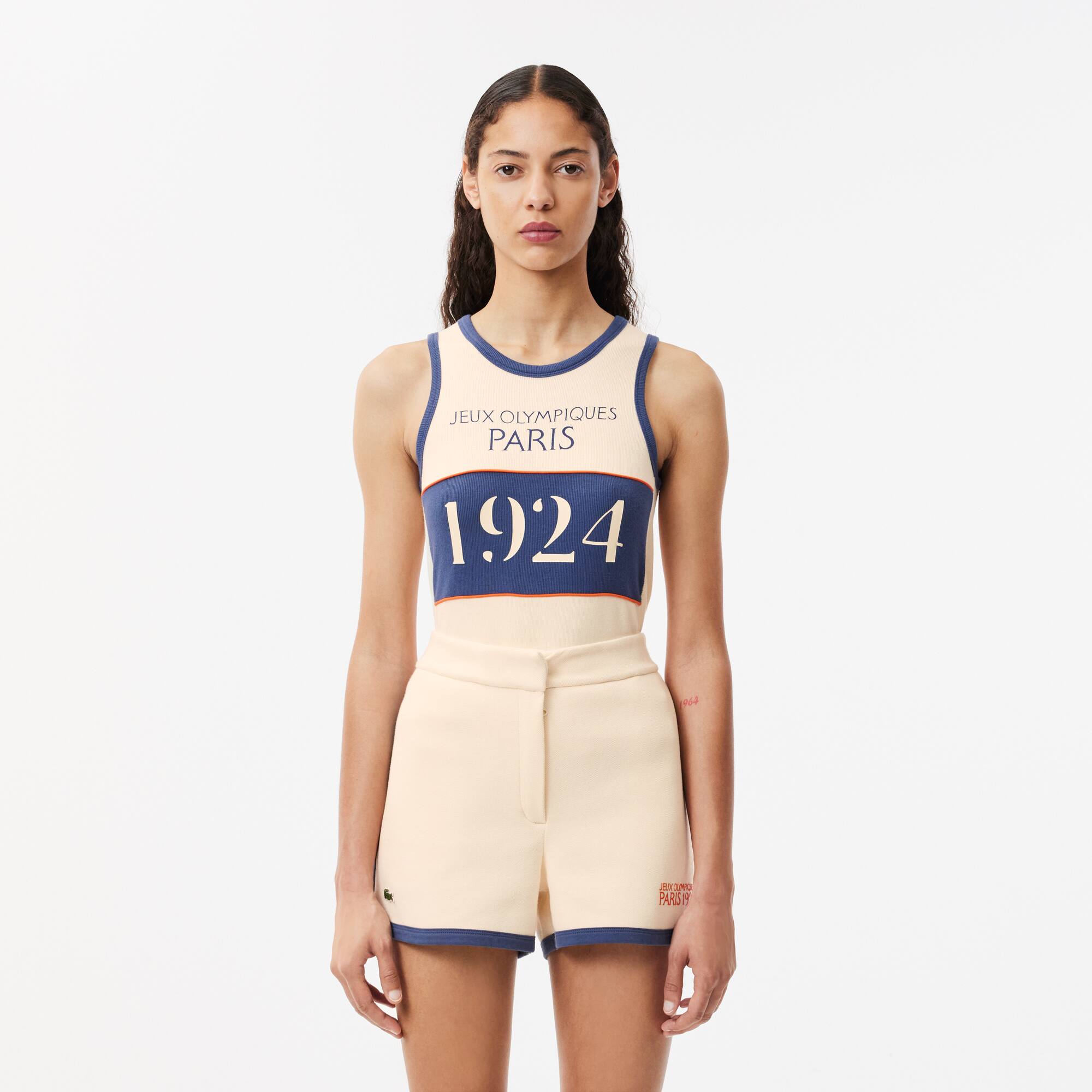 Debardeur Sport Edition Olympic Heritage Paris 1924 Olympic Heritage Paris 1924 Nouveautes 2024 Lacoste