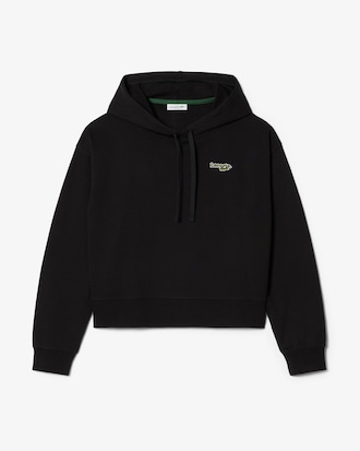 Sweatshirt oversize &agrave; capuche sigl&eacute;