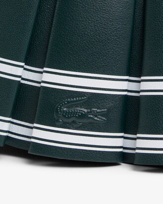 Mini sac Lenglen D&eacute;fil&eacute; en cuir rayures