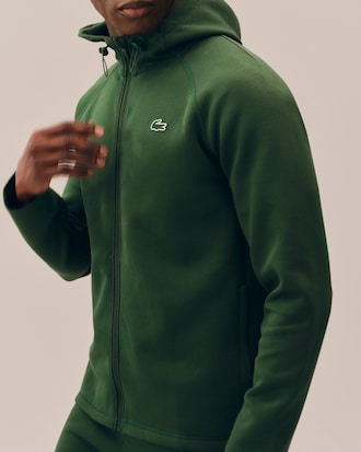 Sweatshirt &agrave; capuche zipp&eacute; Sport stretch