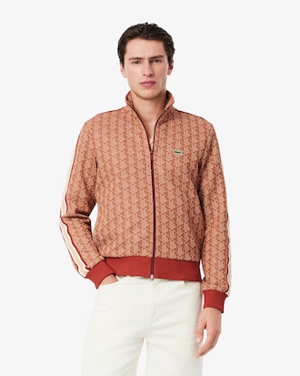 Veste de surv&ecirc;tement zipp&eacute;e Paris jacquard