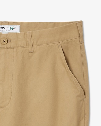 Pantalon chino en coton regular fit