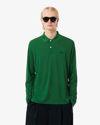 Polo loose fit mini Piqué de soie Défilé