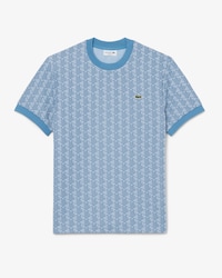 T-shirt jacquard monogramme