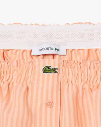 Short oversize lin m&eacute;lang&eacute;