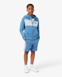Short color-block molleton