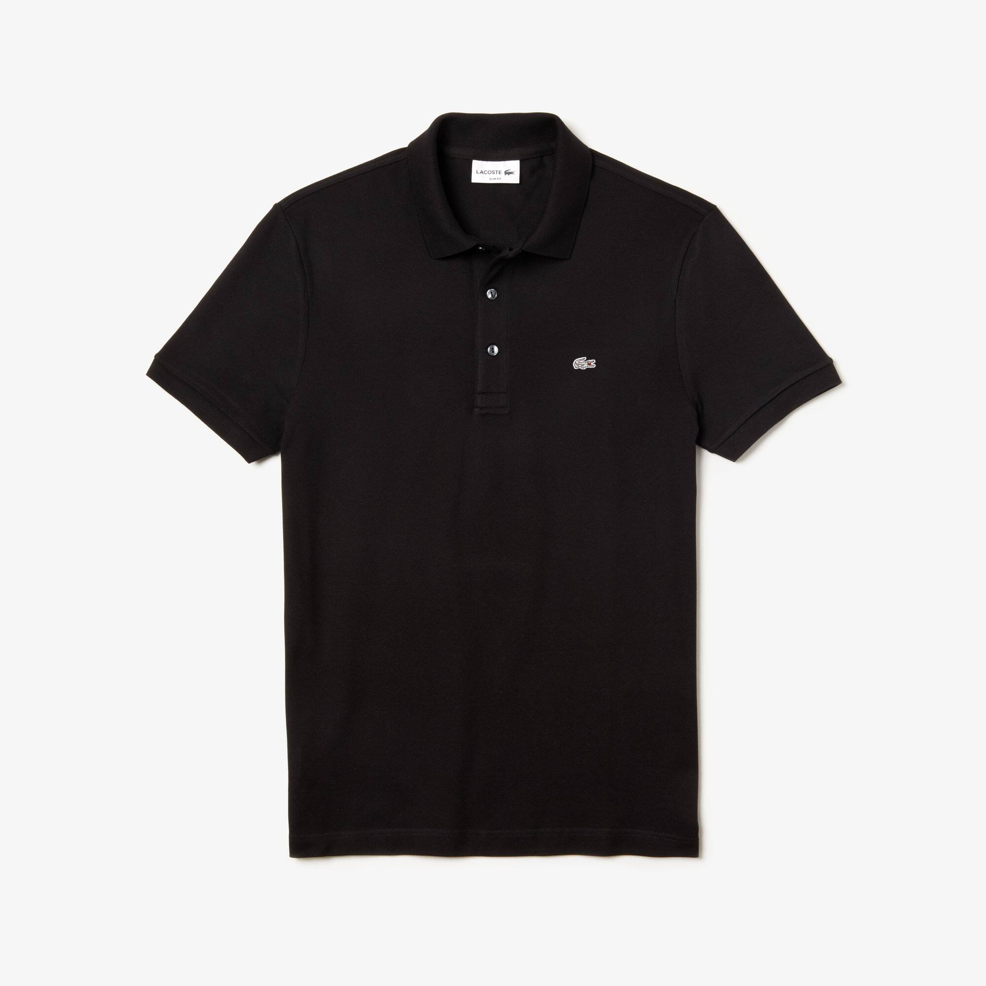 Polo Lacoste slim fit en petit piqué 