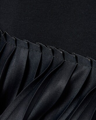 Robe t-shirt pliss&eacute;e