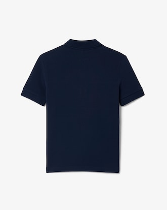 Polo Petit Piqu&eacute; bande contrast&eacute;e