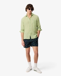 Chemise regular fit en lin