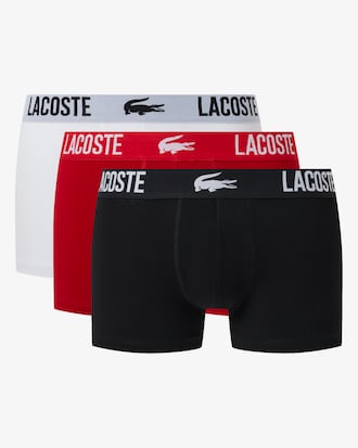 Lot de 3 boxers courts coton stretch