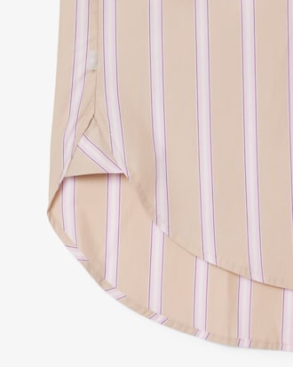 Chemise oversize popeline de coton