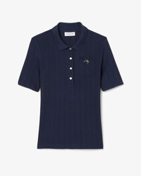 Polo L.12.D slim fit marquage pointelle