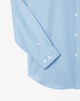 Chemise regular fit popeline de coton