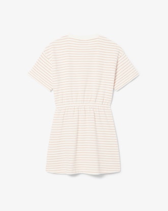 Robe rayée en éponge
