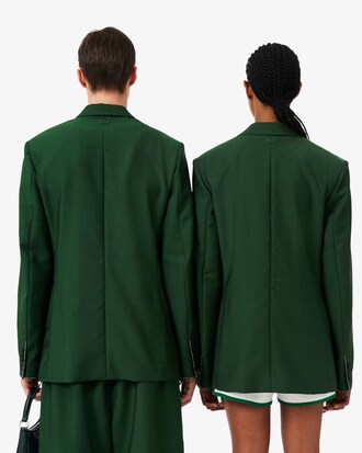 Blazer laine &eacute;paisse D&eacute;fil&eacute;