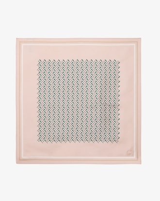 Foulard soie imprim&eacute;