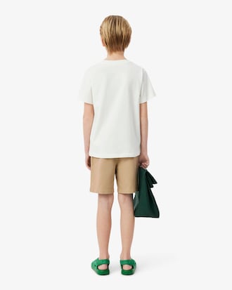 Bermuda chino twill de coton stretch