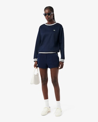 Sweatshirt col bateau fabriqu&eacute; en France