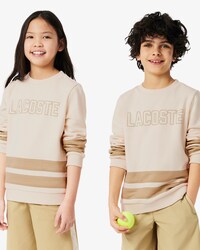 Sweatshirt molleton et empiècements mesh
