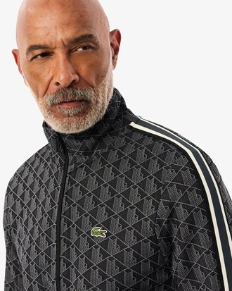 Veste de survêtement zippée Paris jacquard