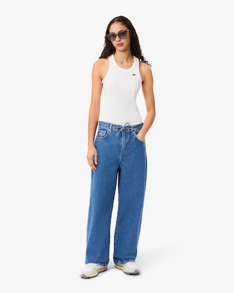 Jean wide fit en denim