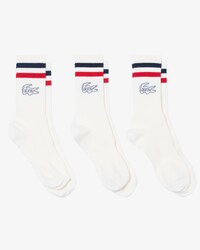 Lot de 3 paires de chaussettes c&ocirc;tel&eacute;es