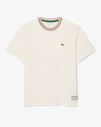 T-shirt fabriqué en France col rayé