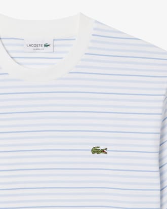 T-shirt coton &eacute;pais ray&eacute;