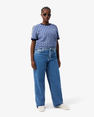 Jean wide fit en denim