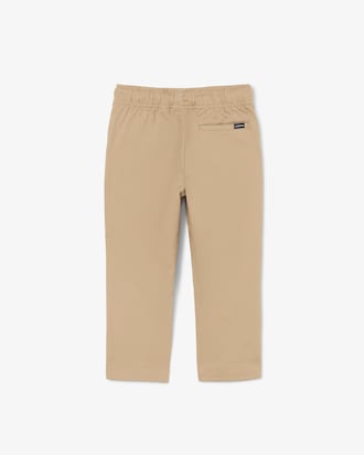 Pantalon chino gabardine de coton stretch