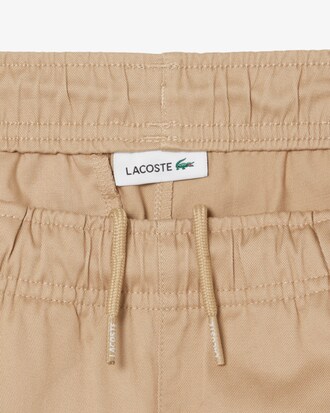 Pantalon chino gabardine de coton stretch