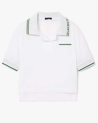 Chemise popover oversize col griff&eacute; D&eacute;fil&eacute;