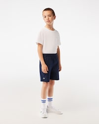 Bermuda gabardine de coton stretch