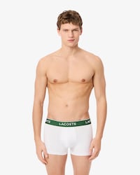 Lot de 3 boxers courts coton stretch