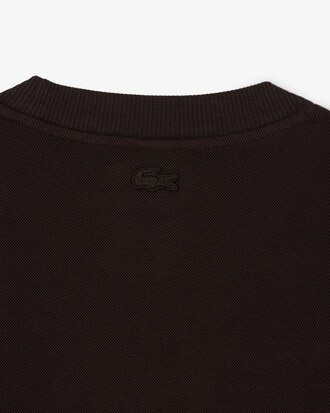 Sweatshirt Piqué double face badge