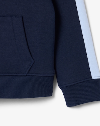 Sweatshirt zipp&eacute; &agrave; capuche molleton