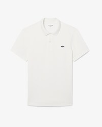 Polo regular fit en coton m&eacute;lang&eacute;