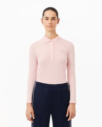 Polo L.12.D slim fit en mini Piqué stretch
