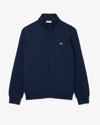 Sweatshirt zipp&eacute; molleton coton