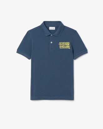 Polo en Petit Piqué imprimé