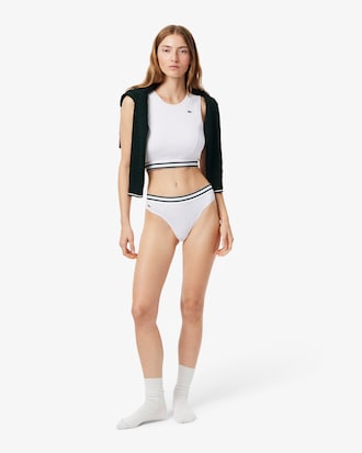 String coton ceinture ray&eacute;e