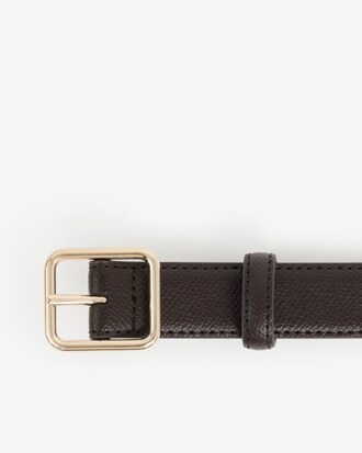 Ceinture Champs-&Eacute;lys&eacute;es en cuir emboss&eacute;