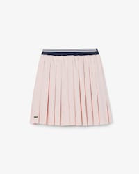 Jupe plissée coton Oxford