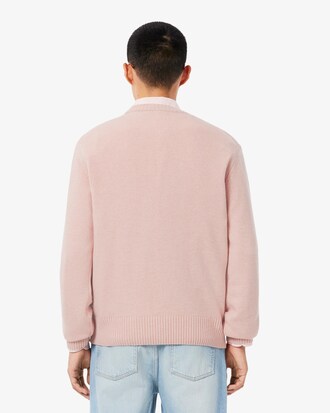 Pull en laine col rond