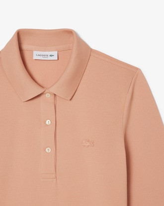 Polo L.12.D slim fit manches trois-quarts